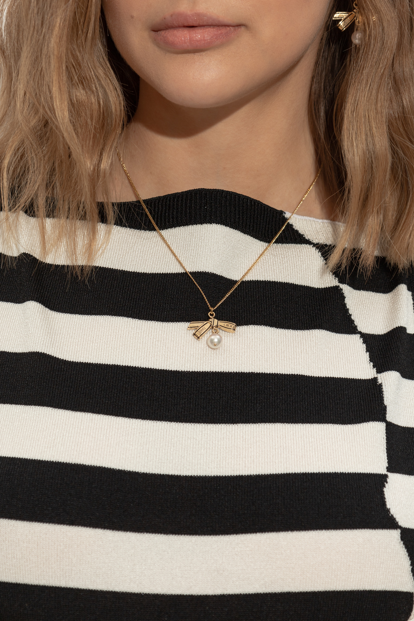 Jimmy Choo Gold Necklaces